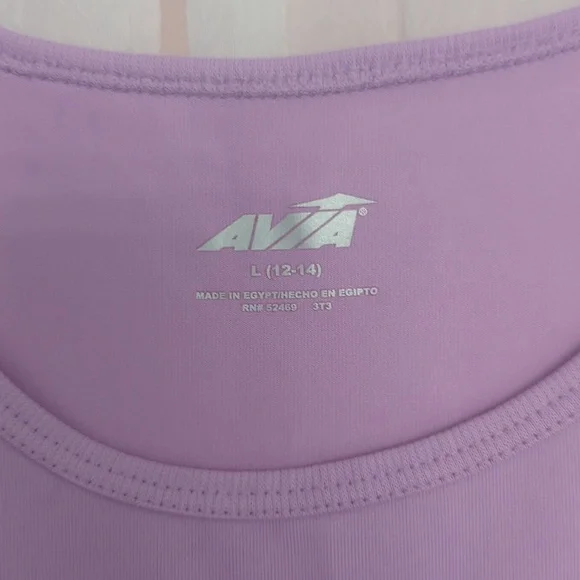 AVIA Athletic tank top, lilac, large, Athleisurewear, yoga - Picture 3 of 12